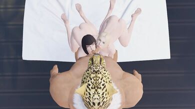 The Unforgettable Kneeling Blowjob Between Nina and Anna, Tekken HQ Style!