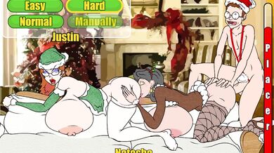 ``` El reportero de noticias hace un especial navideño en español ```