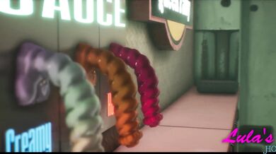 Young Queen, fatty slut gets fucked hard by her bull king lover in public place