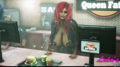 Young Queen, fatty slut gets fucked hard by her bull king lover in public place