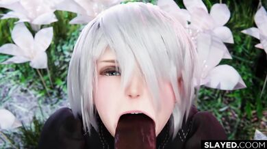 Tentacles of the Music Goddess: 2B PMV Projekt Melody Ghost Data