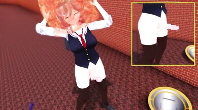 Watch as Hikari gets immersed in a virtual reality world filled with slimy Futa creatures, and has her neck broken by one of them!