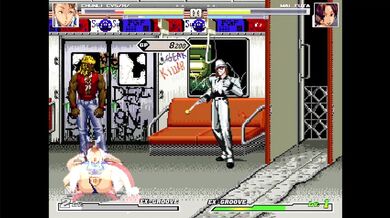 Busty futa Ms Shiranui takes on female Chun-Li and her massive cock