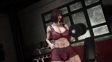 Sexy lingerie clad Rose Lucie gets fucked by her husband while she sits on the kitchen counter