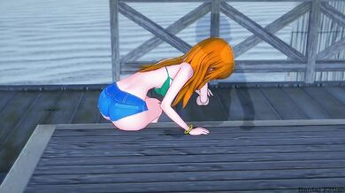 Bounty Hunt XXX - Nami pumps her hips for pleasure, and its anything but a normal day at sea!