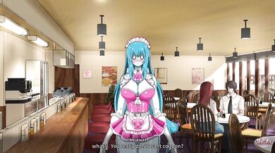 In the cafe, where succulence is the norm, our server serves up sex scenes to quench your thirst for pleasure