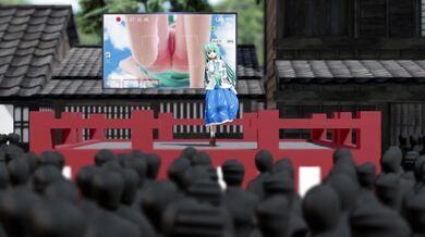 Sexy Mistress Stella takes on two public guys in a steamy three-way