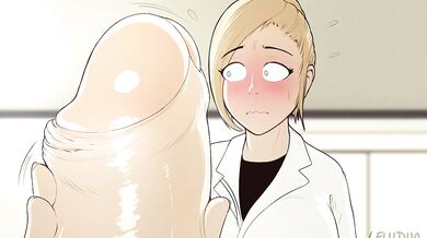 The hot student takes the hard exam, and gets lewd in her mind