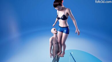 Rough and Ready: A Barefoot Cock-Stomping Adventure!