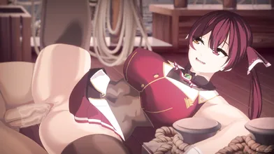 Tentacled Marine Neko Lolisama in Clothing [No Male VA]