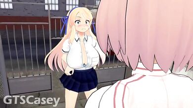 You can watch this hot porn video, where the sexy babe drinks from a bottle of expanding liquid and her tight pussy gets filled with cum!