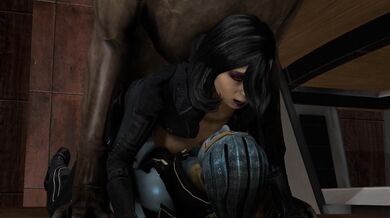 Samara and Varren get down and dirty in the Nexus, [Gwyn]