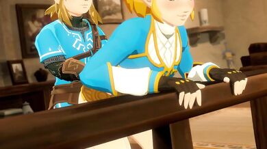 Link and Zelda [OnModel3d] - A Hentai Adventure