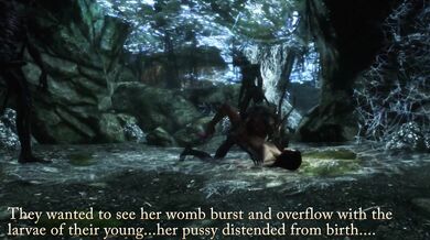The Dibellan Dancer in Skyrim gets a gangbang porn makeover