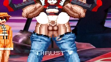 The titillating tale of two fierce fighters, Brian Battler and Ruby Rose, as they engage in a steamy sex battle that leaves them both breathless!