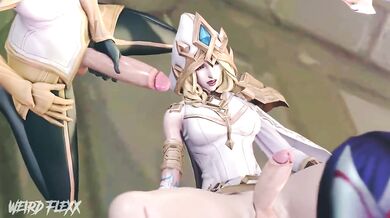 Rebeca Ashe Irelia: The Secret Desires of Three Lovers Or Forbidden Love: Rebecca, Ashe and Irelias Steamy Affair