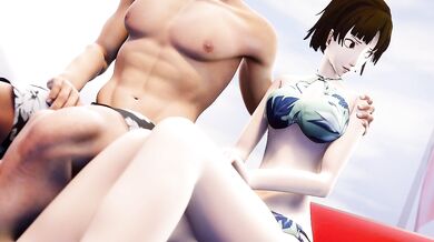 Makoto and Ann Get Picked Up for an Intense Night of Pleasure