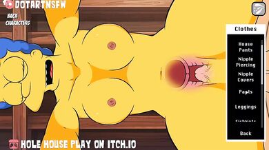 Marge Simpson Takes a Stiff One in the Ass