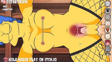 Marge Simpson Takes a Stiff One in the Ass