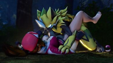 Zeraoras Thick Cock Buries Itself Deep In The Trainers Ass!