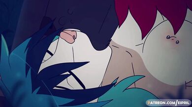 Watch as these adorable bunnies, named Furry Love April, make sweet love on the bedroom floor!