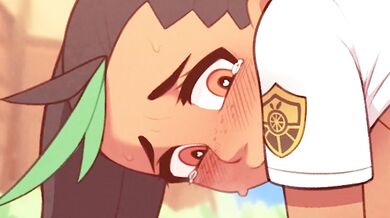 Hentai Trap Anime Cosplay Fetish Fantasy 3D: Nemona and Lechonk (ShinkiArt)