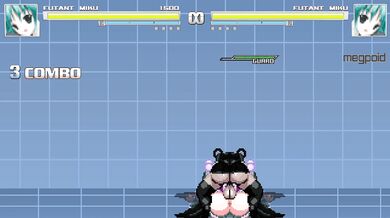 Miku and her female clone have hot lesbian sex in a futuristic world where everyone is an android!