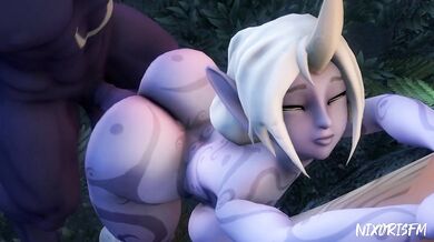 Sorceress Seduces Shapeshifting Wolf: Nixotic Desires Unleashed