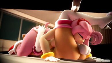 Futa Tempts Amy to 69 Futa Rouge in the Dominant Position [DomiBun]