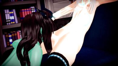 Rewind this tension-filled hentai video, where Dusk's fragile state is calmed by the skilled hands of an experienced massage therapist