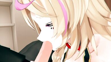 The Ultimate Blowjob Challenge: Omaru Polka and Robin00