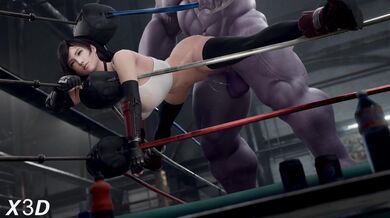 Tifa Lockhart steps into the ring with Thanos to battle it out in a sexy, X-rated matchup that will leave you breathless