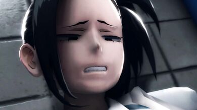 This is a hentai porn video featuring Momo taking a toilet break while being watched by GreatM8 in 1080p HD