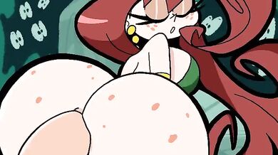 Rapunzel Gets Pounded By Two Giant Wands