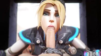 Supersized Lesbian Starcraft Cosplay Blowjob with Nova and Kallenz