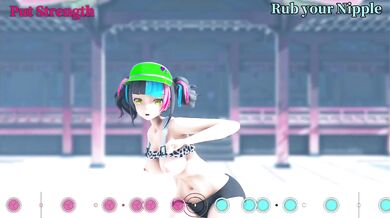 A Donut-hole is always empty until it meets a hero (MMD), from Fate/Grand Order - Nagiko (Sei Shōnagon)!