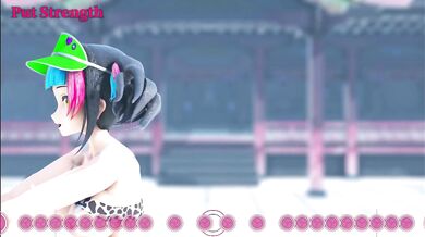 A Donut-hole is always empty until it meets a hero (MMD), from Fate/Grand Order - Nagiko (Sei Shōnagon)!