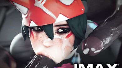 Overwatch - KIRIKO GETS BLACKED IN THE STREETS | IMAX 70mm vs Standard Screen Comparison