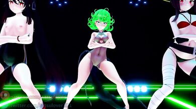 Megumin and Hu Tao get caught masturbating to Gigi Dagostinos Bla Bla Bla