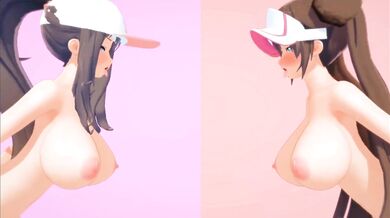 Watch as Hilda and Rosa, two sexy Pokemon trainers, engage in a passionate love making session that will leave you breathless!