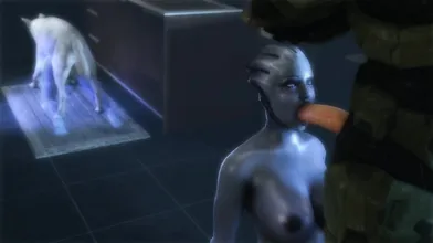 A naughty secretary gets caught masturbating by her boss and is for*ced to blow him on the spot