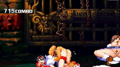 The Seduction of Sakura Kasugano by Bao: A Naughty Love Tale