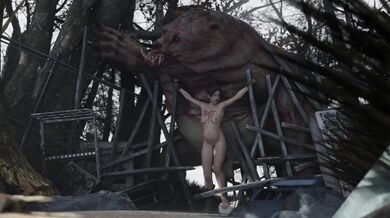 Watch hot MILF Anna Miller get fucked by a mutated bear thats pregnant with her own cub in this hentai PORN video