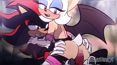 Shadow and Rouge fucking with the big cat, Jaguatiric4!