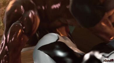 Watch as Sarah Bryant goes head to head with the Lizard Man in a steamy battle of flesh and lust