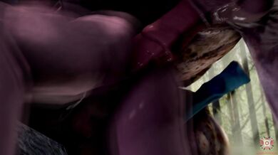 Busty Babysitter Banged by Two Demonic Entities in an Abby