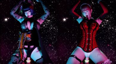 The seductive dance of the vampire princess, where she uses her hypnotic moves to seduce and drain the blo*od from unsuspecting victims