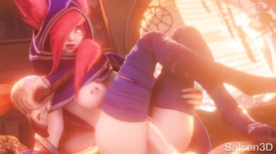 The Ultimate Orgy: 30 Hotties and Xayah (Sexy Hentai Anime)