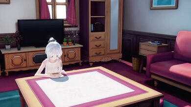 Fed up with her husbands tardiness, Haku takes matters into her own hands by having sex with an insect