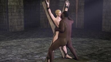 Sonya Blade BDSM Fantasy - Mistress and Slave Role-Play